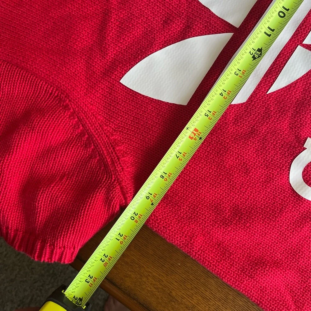 Adidas Women’s Big Trefoil CY5839 Sweater Shirt Sz XS (fits up to Large) - Picture 9 of 10